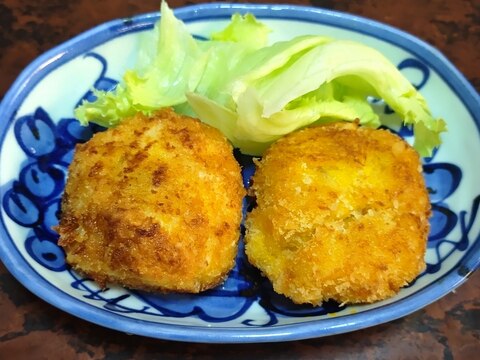 かぼちゃのチーズインコロッケ